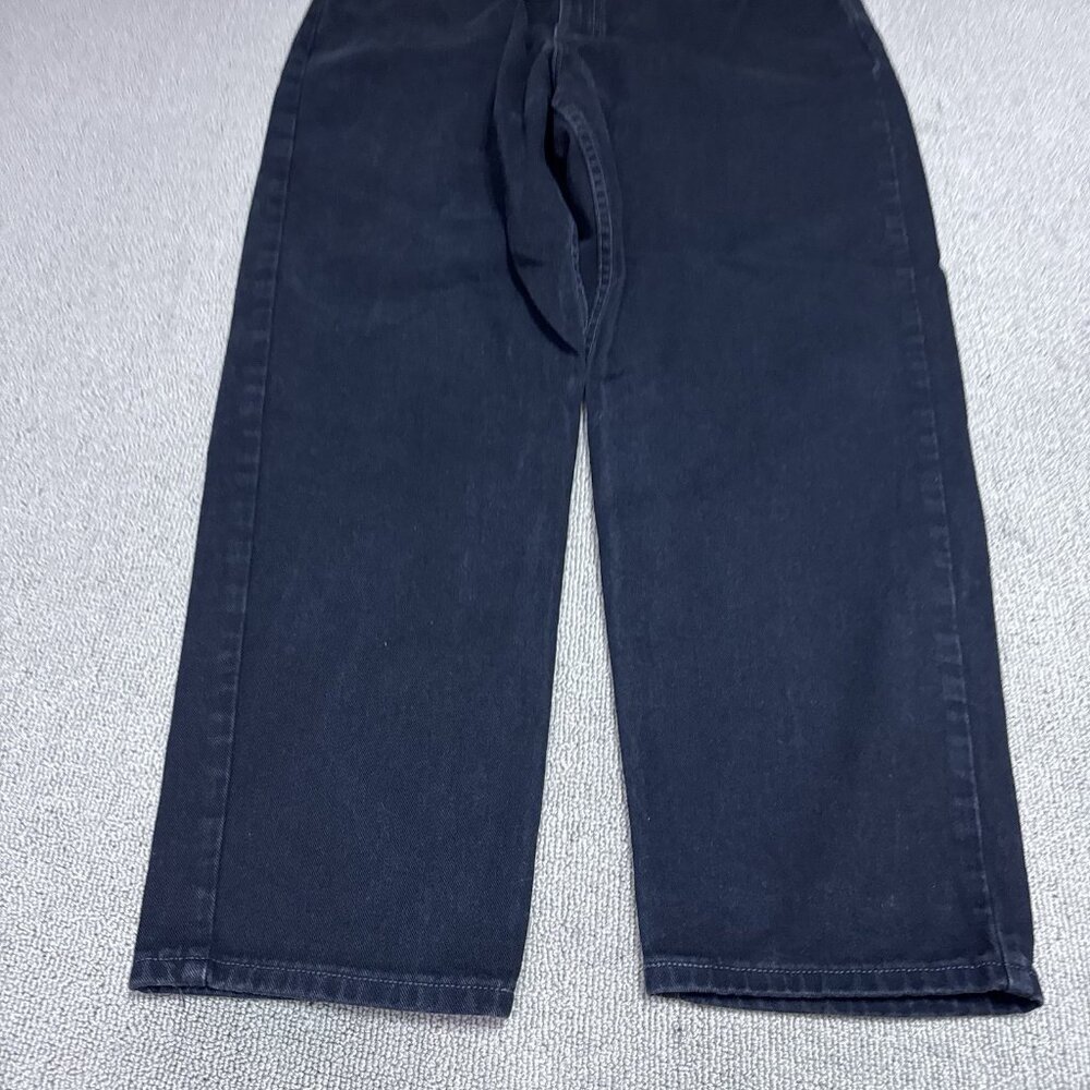 Levi’s Jeans 550 Relaxed Straight Black Pockets Size Men’s 38x30 - Picture 8 of 12
